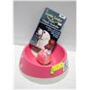 Image 1 : PINK DOGS ORAL HEALTH BOWL SOLD WITH BALL AND MED