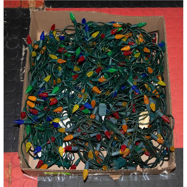 5 SETS CHRISTMAS LIGHTS (20 FEET EACH)