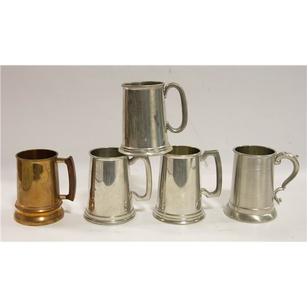 5 METAL STEINS