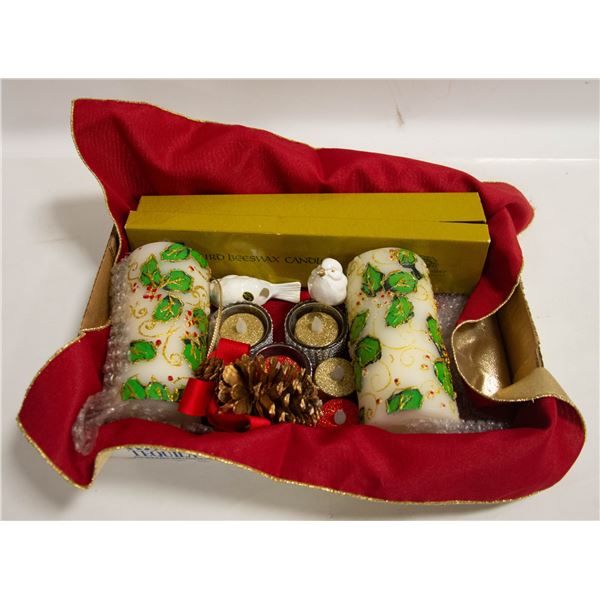 CANDLES, DOVES AND TEALIGHTS