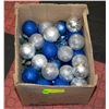 Image 1 : BOX  OF CHRISTMAS  BALLS