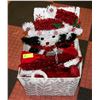 Image 1 : TOTE FULL OF CHRISTMAS OUTDOOR/INDOOR CHRISTMAS
