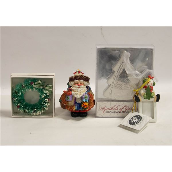 ORNAMENTS 4 TOTAL/ 1 AUSTRIAN