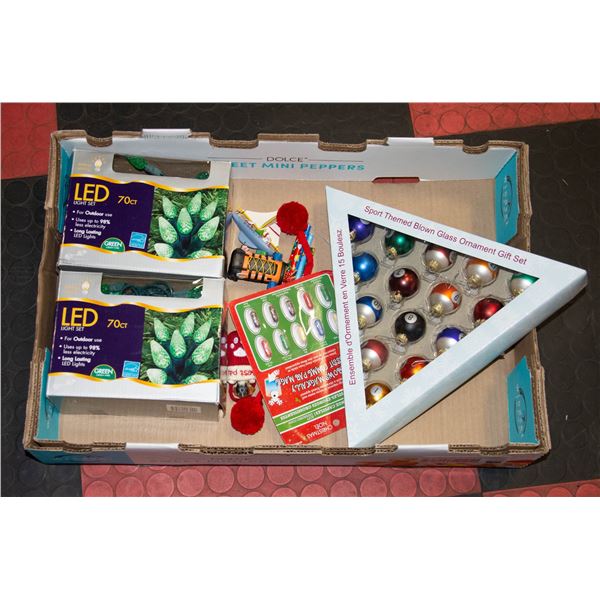 TWO NEW PACKS OF 70 LED OUTDOOR LIGHTS -