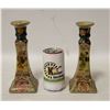 Image 1 : 2 CLASSY ASIAN CANDLE HOLDERS