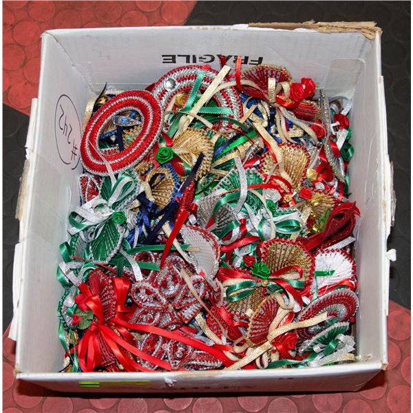 70 VINTAGE SHINY XMAS ORDAMENTS