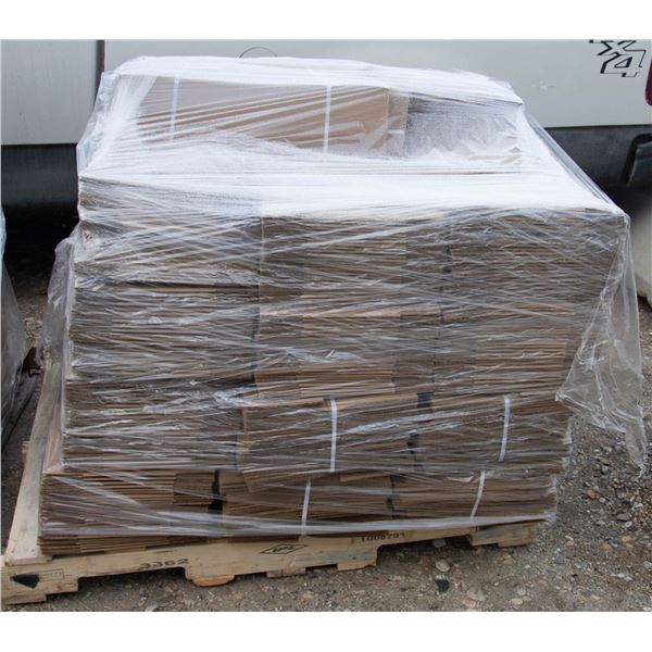 PALLET OF SHIPPING BOXES