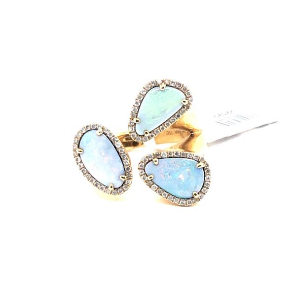 2.36ct Opal 18K Yellow Gold Ring