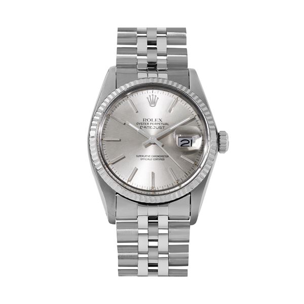 Rolex Mens 36MM Stainless Steel Silver Datejust