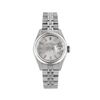 Image 1 : Rolex Ladies Quickset Silver Index Smooth Bezel Watch
