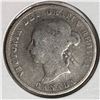 Image 2 : 1894 Queen Victoria 25 Cents