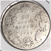 Image 1 : 1909 King Edward VII 50 Cents VG++