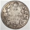 Image 1 : 1910 King Edward VII 50 Cents VG++