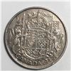 Image 1 : 1947 Curved Right King George VI 50 Cents