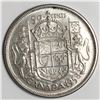Image 1 : 1958 Queen Elizabeth 50 Cents