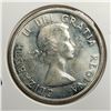 Image 2 : 1958 Queen Elizabeth II Canadian Silver Dollar CHOICE UNC