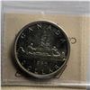 Image 2 : 1965 Queen Elizabeth II Canadian Silver Dollar ICCS MS 63