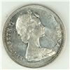 Image 2 : 1966 Queen Elizabeth II Canadian Silver Dollar UNC
