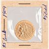 Image 1 : 1909 Indian Head $5 Gold Coin