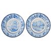 Image 4 : Set of Czech made Texas Centennial Souvenir Plates