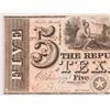 Image 12 : Set of Republic of Texas Currency Notes Lamar