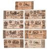 Image 1 : Set of Republic of Texas Currency Notes Lamar