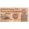 Image 4 : Republic of Texas $100 Stock Certificate Cancelled