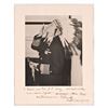 Image 1 : Admiral Nimitz in Indian Head Dress Signed Photo