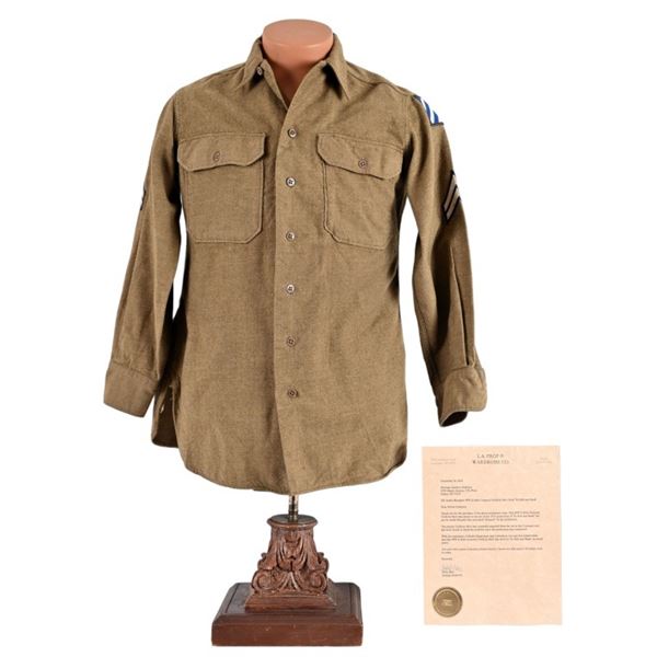 Audie Murphy's WWII Prop Shirt "To Hell And Back"