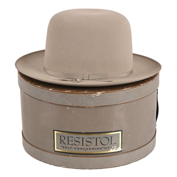 Gen. Lyman Lemnitzer LBJ Presented Resistol Hat