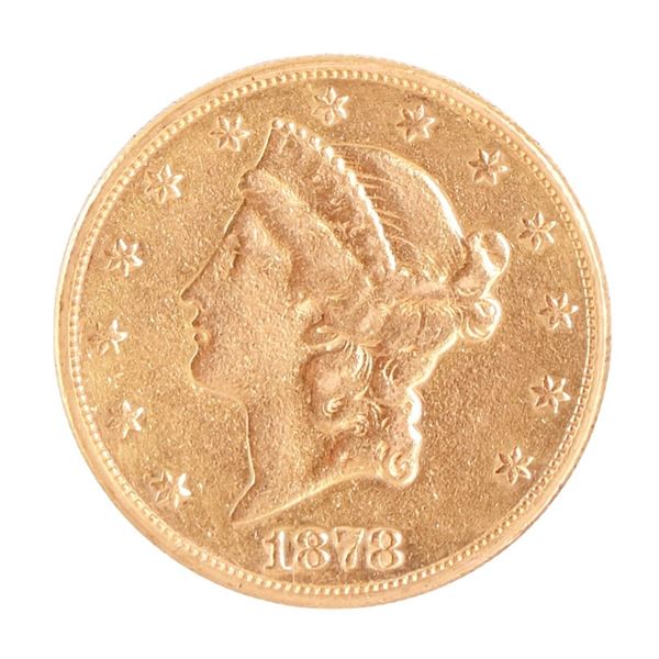 1878-S Liberty Head Double Eagle $20 Gold Coin