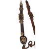 Image 2 : Early Headstall,Rawhide Reins, Silver Mounted Bit