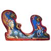 Image 1 : Ft. Worth Texas Zoo Hand Painted Carousel Bench