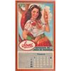 Image 1 : Sport Orange Soda Calendar Girl Framed Lithograph