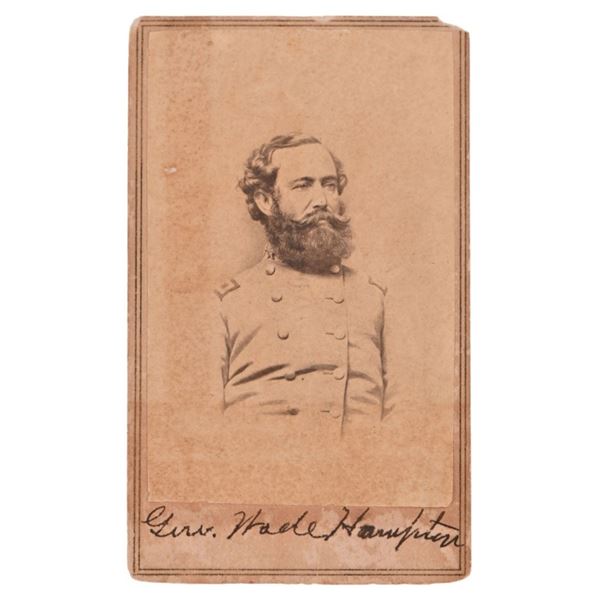 Gen. Wade Hampton Carte - De - Visite Image