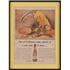 Image 1 : Acme Beer "Quest For Fortune" Framed Advertisement