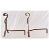 Image 2 : Voss Andirons San Antonio Texas Blacksmith Made