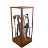 Image 2 : Antique Country Store Oak Cane Display Case