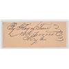 Image 2 : Rare Nathan Bedford Forrest Signature Cut