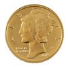 Image 2 : 2016 US Mint Mercury Dime Centennial Gold Coin