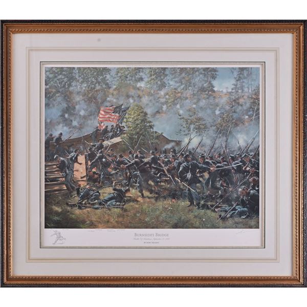 Don Troiani Civil War Print  Burnside's Bridge 