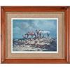 Image 1 : Olaf Wieghorst Signed "Range Ponies" Print