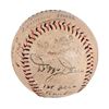 Image 4 : Dizzy Dean 1943 Autographed Baseball