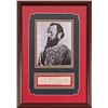 Image 1 : General Stonewall Jackson Document Signature Cut