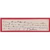 Image 2 : General Stonewall Jackson Document Signature Cut