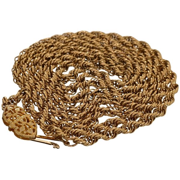 14K Gold Rope Chain