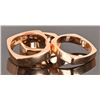 Image 2 : 14K Gold Diamond Ring with (2) 14K Gold Bands