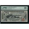 Image 1 : 1896 $1 Educational Silver Certificate PMG 40