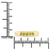 Image 3 : 14KT Yellow Gold 0.26ctw Yellow Diamond Ring