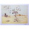 Image 1 : Salvador Dali Disembodied Telephone in the Desert Lithograph